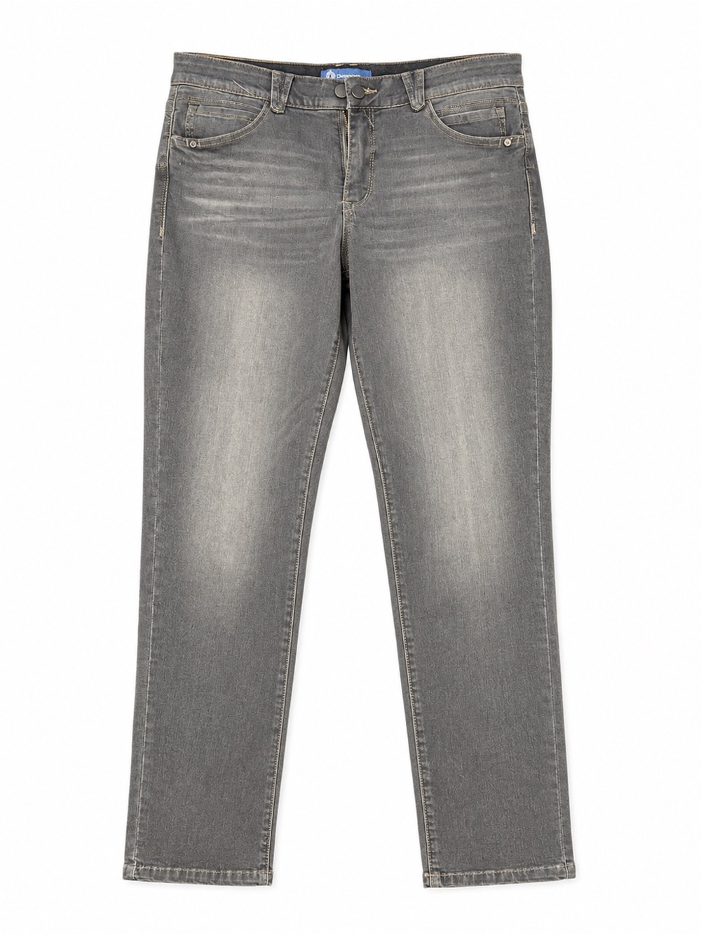 Democracy Ab Solution Gray Wash Skinny Jeans Women’s Size 10 Stretch
